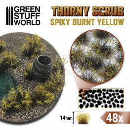 GSW: Thorny Scrubs - BURNT YELLOW, 14 mm - 48 ks